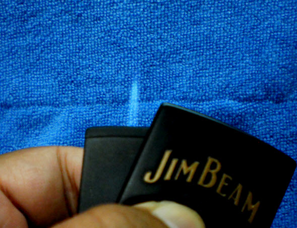 ไฟแช็คแก็ส Jim Beam จุดสไลด์ข้าง