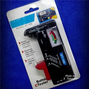 มิเตอร์วัดกำลังไฟถ่านไฟฉาย (BATTERY TESTER) BT-168 ส่งฟรี