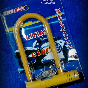 กุญแจล็อคล้อมอไซค์/จักรยาน LT LITIAN