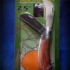 *มีดพับแฝดตอนกิ่งสแตนเลส 7.5 นิ้ว RHINO 131 ราคา 190 บาท