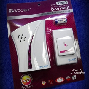 กริ่งประตูบ้าน แบบไร้สาย 36 เสียง Wookee 