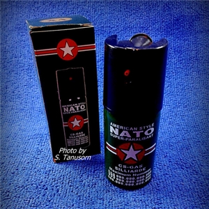 สเปรย์พริกไทย NATO อุปกรณ์ป้องกันตัว 