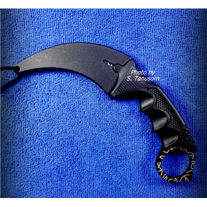 มีด Karambit (เล็บครุฑ) ลายแมงมุม