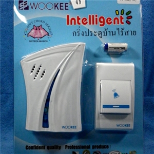 กริ่งประตูบ้าน แบบไร้สาย 16 เสียง WOOKEE