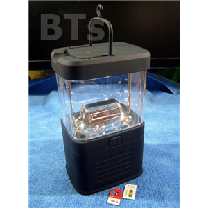 ตะเกียง Reflex 15 LED ดำใหญ่ แสงสีขาว ถ่านใหญ่ 3 ก้อน