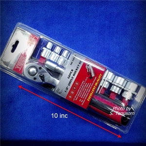 *ชุดบล็อคใหญ่ เบอร์ 10-24 (10 เบอร์) RHINO 5854 ราคา 400 บาท