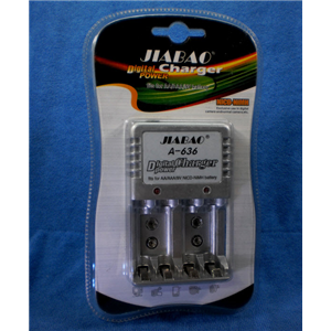 ชุดชาร์จถ่าน Jiabao รุ่น A-636/ AA, AAA, 9V