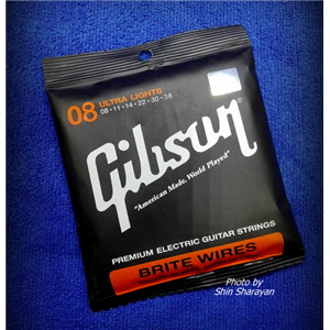 ชุดสายกีต้าร์ไฟฟ้า (6 สาย) ยี่ห้อ Gibson แท้ เบอร์ 08