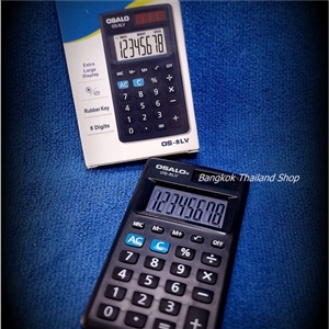 *เครื่องคิดเลข 8 หลัก OSALO ขนาดเล็กสุด 120 บาท