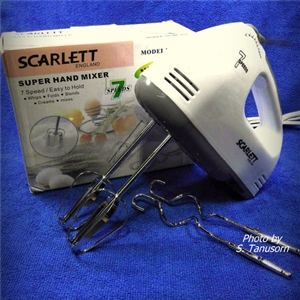 เครื่องผสมอาหารไฟฟ้า SCARLETT NO. HE-133 ส่งฟรี