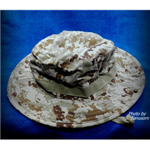 หมวกผ้าใส่กันแดด คุณภาพดี สีน้ำตาลลายพราง