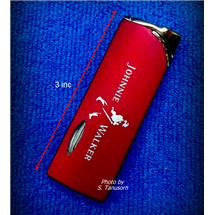 ไฟแช็คแก็ส โลโก้ Johnnie สีแดง