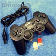 จอยสั่นเดี่ยวสำหรับเล่นเกมส์บนคอมพิวเตอร์  1 แถม 1