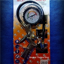 เกจ์วัดลมยาง แบบต่อถังสูบลม 25/D