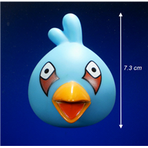 ตุ๊กตาติดกระจกแปลงเป็นเสียบเสาอากาศได้ รูป แองกี้เบิร์ดฟ้า