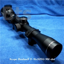 *กล้องติดปืน (Scope) Bushnell 3-9x32EG ราคา 1,200 บาท