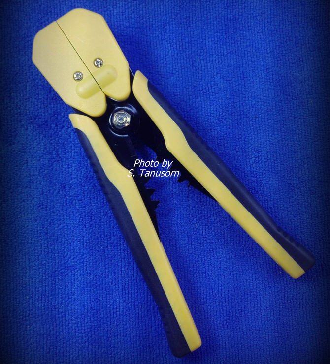 คีมปอกสายไฟ, ย้ำสาย, ตัดสายไฟ RHINO 747